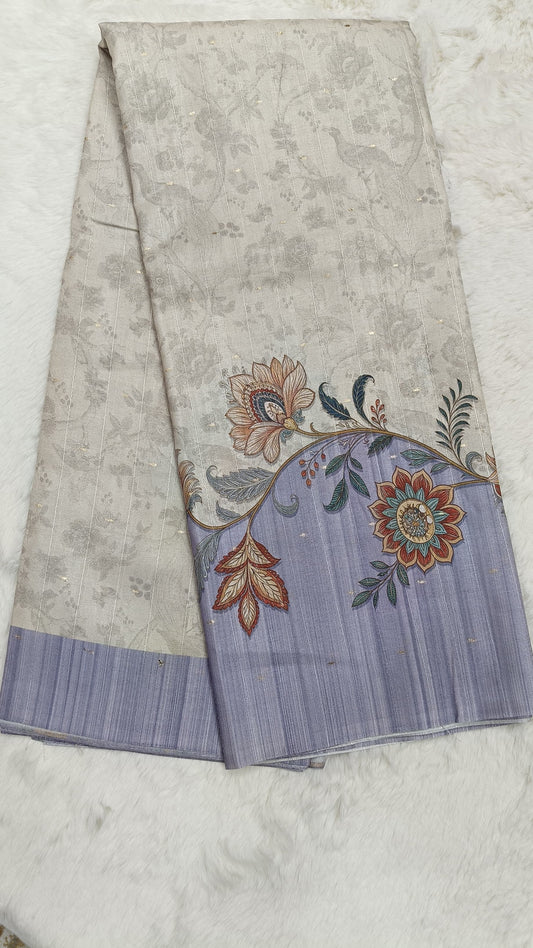 Pure Tussar Silk Saree