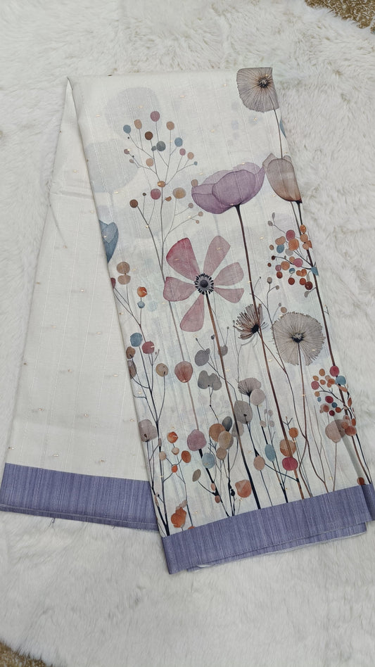 Pure Tussar Silk Saree