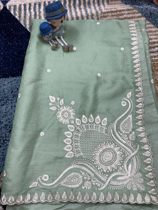 Pure Satin Tussar