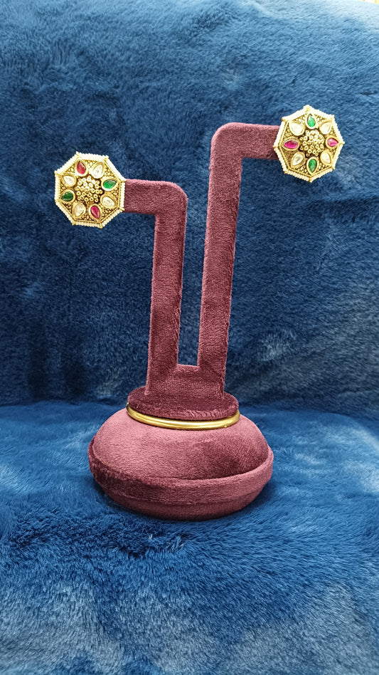 Premium Jadau Kundan studs