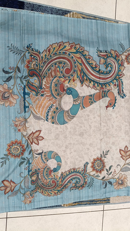 Pure Tussar Silk Saree