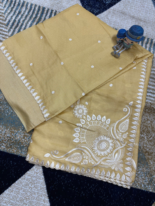 Pure Satin Tussar