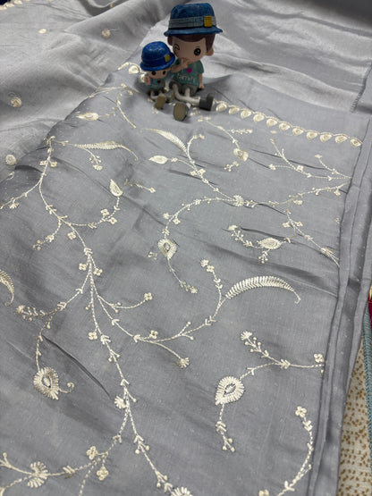 Pure Satin Tussar