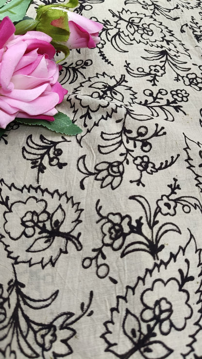 Pure Kalamkari Cotton Saree