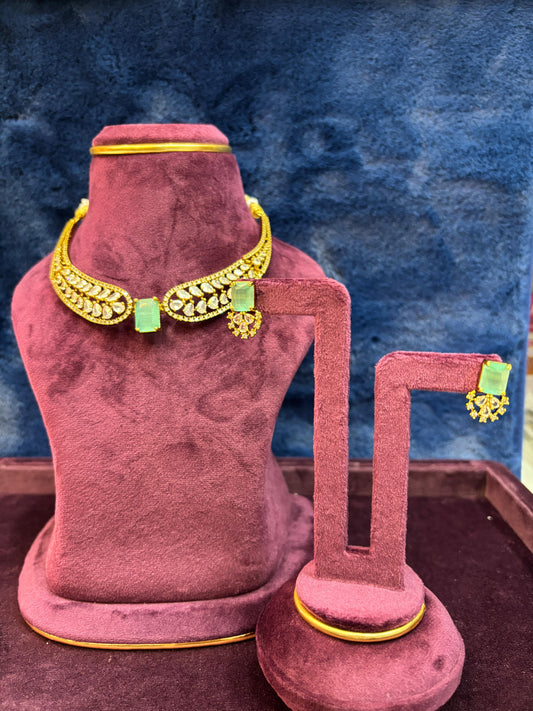 kante neck set with Earrings NN Collections