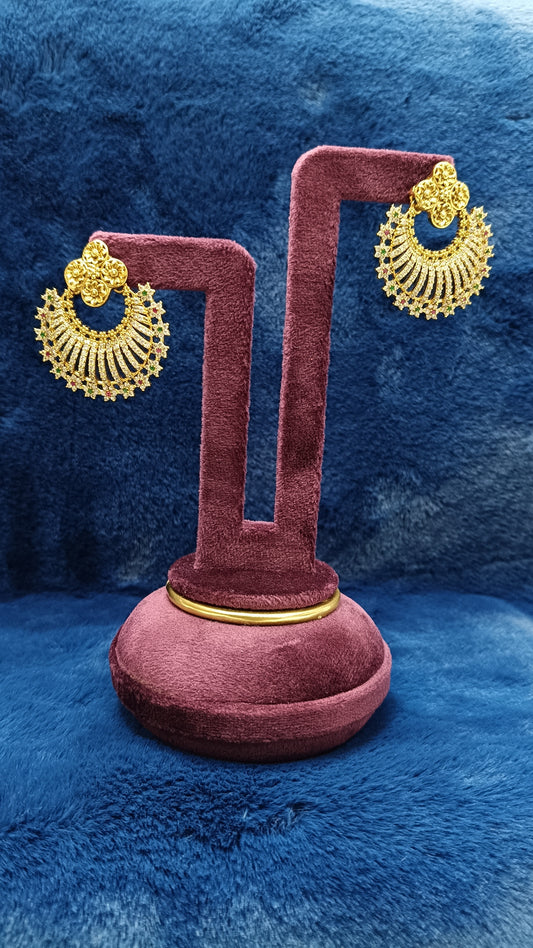 Cz's Chandbali chadEarrings