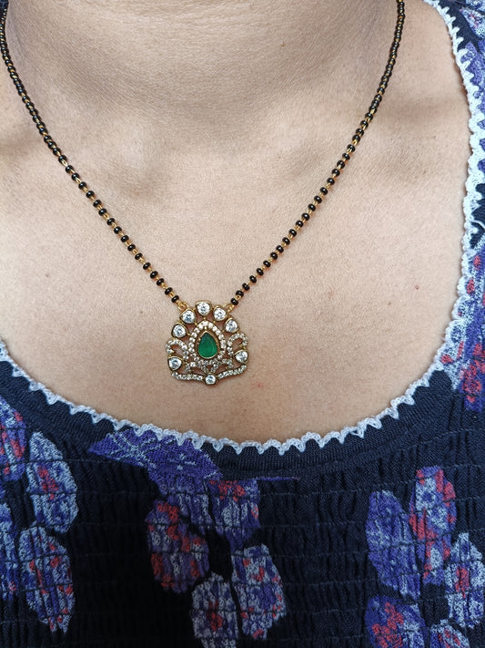 nnc025 micro gold plated short nallapusalu NN Collections